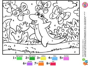 Coloriage Avec Numero Gratuit Coloriage Au Numéro