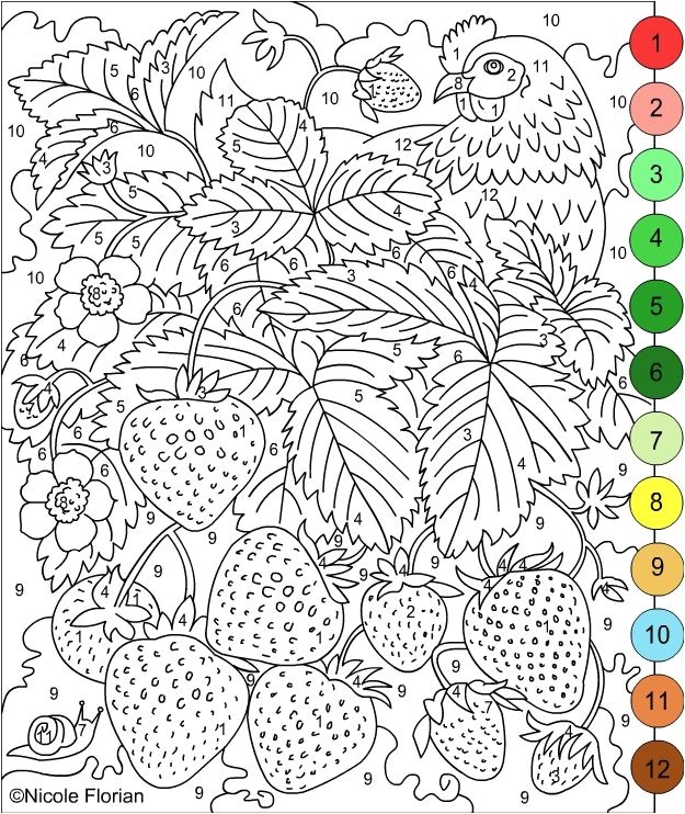 Coloriage Avec Numero Pour Adulte Nicole Coloriages Gratuits Couleur Par Numéro