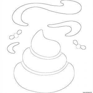 Coloriage Caca Smiley Coloriage Caca Emoji Emoticon Dessin