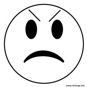 Coloriage Caca Smiley Coloriage Fache Frustre Face Emoji Dessin