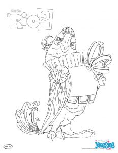 Coloriage Cacatoes Imprimer Coloriages Rio 2 Coloriages Coloriage   Imprimer Gratuit Fr