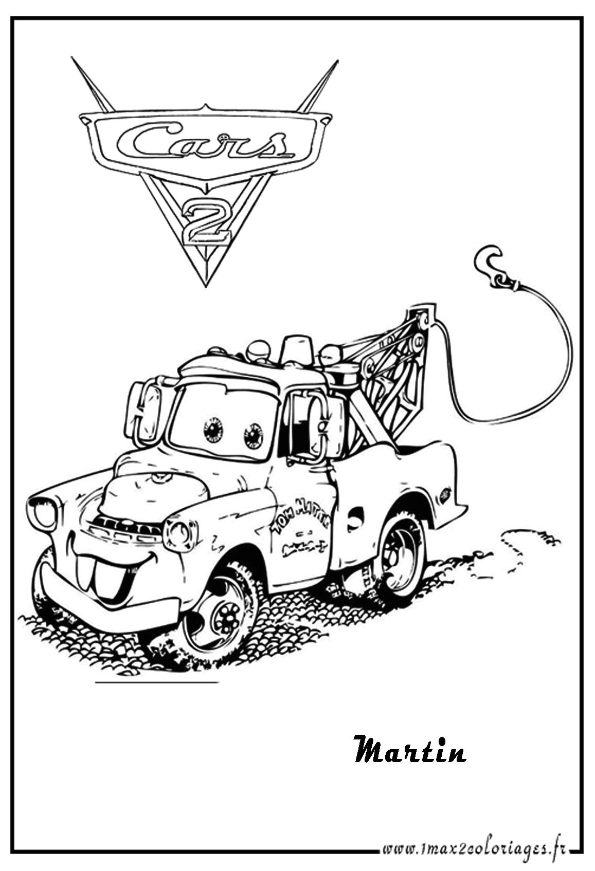 Coloriage Cars 1 à Imprimer Gratuit élégant Dessin   Imprimer Voiture Cars – Mademoiselleosaki