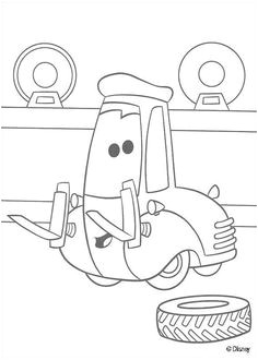 Coloriage Cars 2 à Imprimer Gratuit 26 Best Cars Para Colorear Images On Pinterest