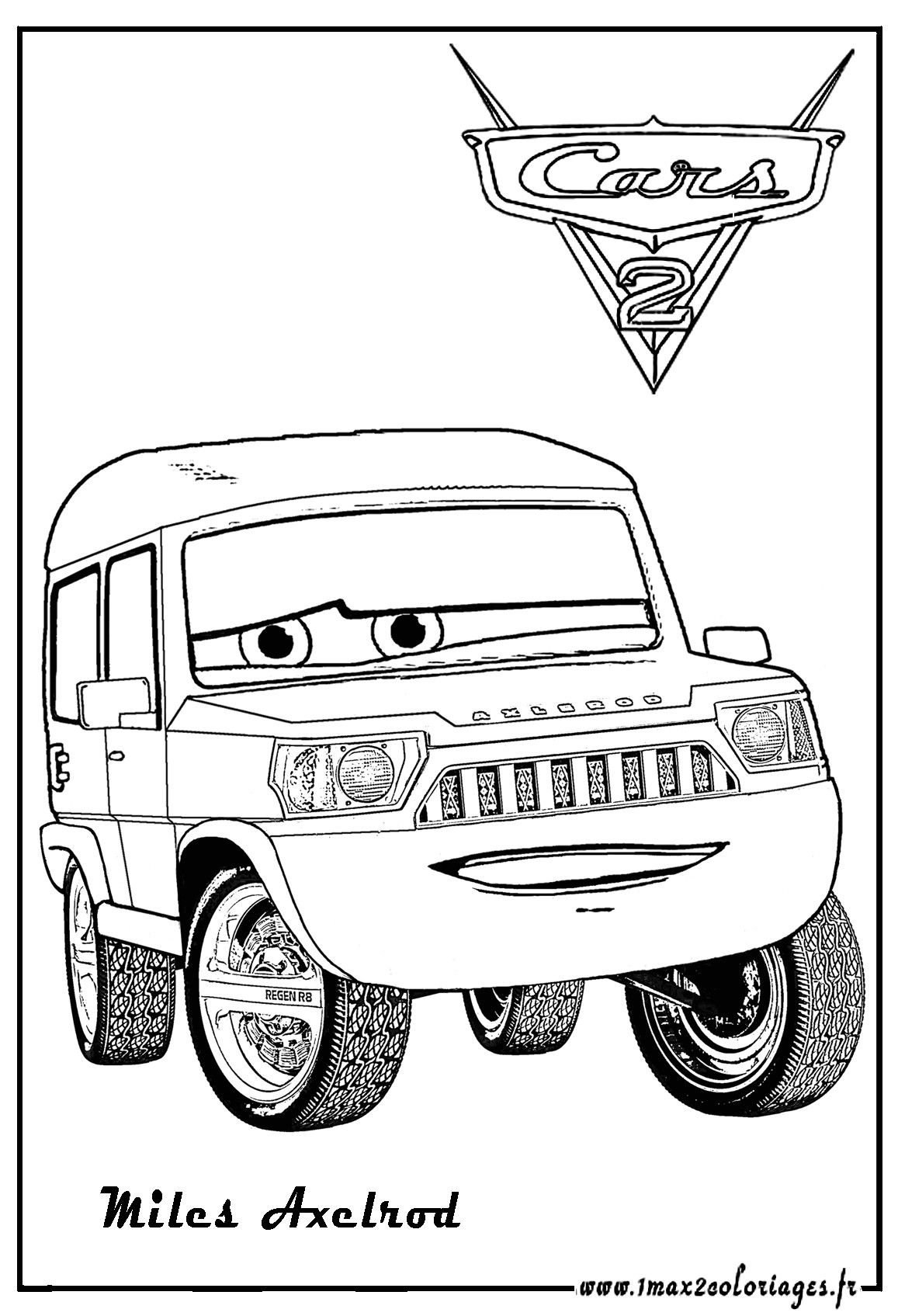 Coloriage Cars 2 à Imprimer Gratuit élégant Dessin   Imprimer Voiture Cars – Mademoiselleosaki
