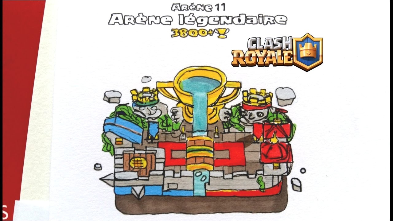 Coloriage Clash Royale Legendaire Dessin Arne Légendaire Clash Royale