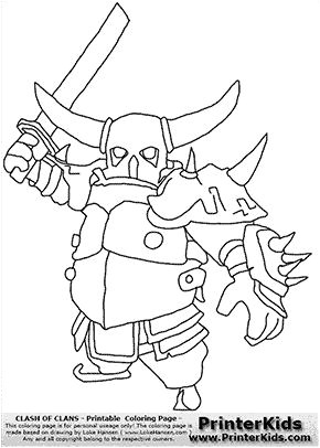 Coloriage Clash Royale Pekka 97 Best Clash Of Clans Images On Pinterest