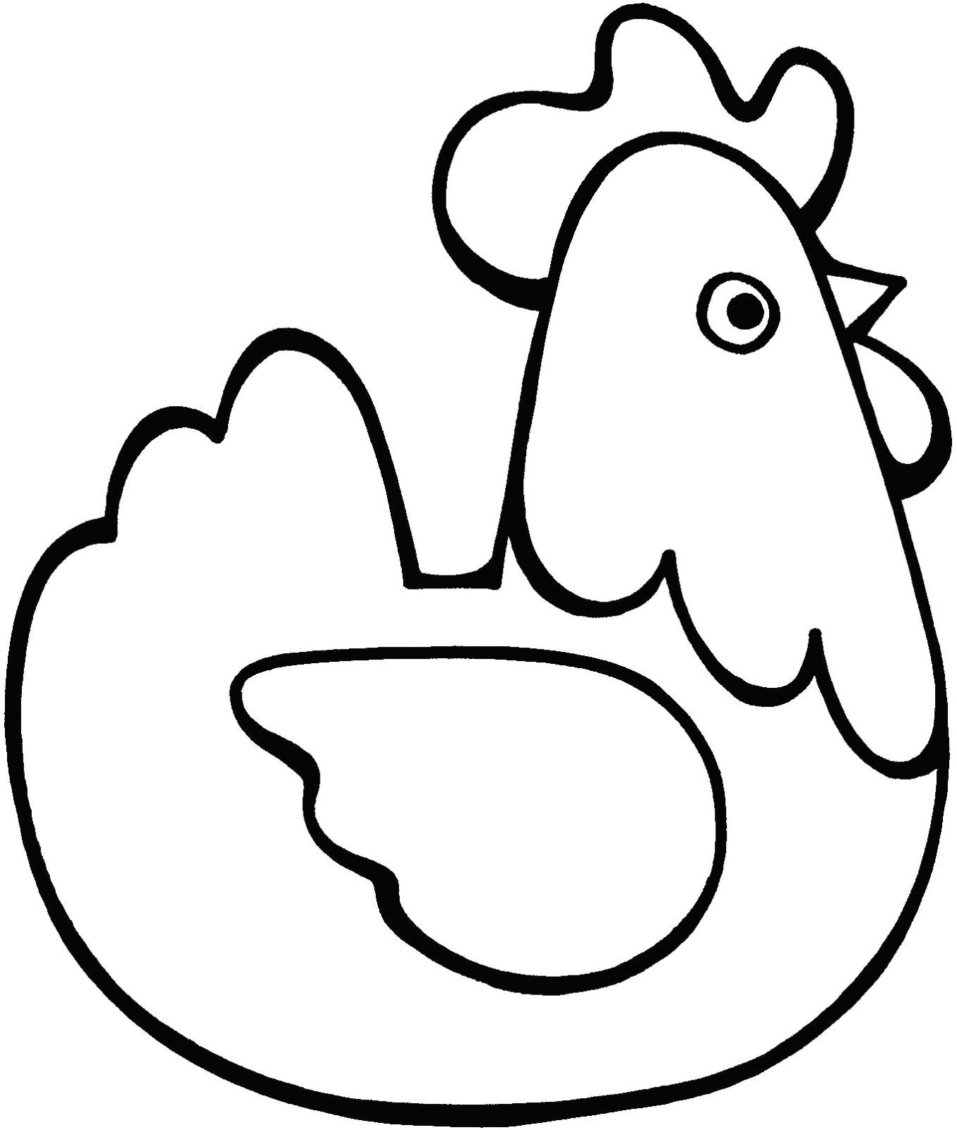 Coloriage Cloche De Paques à Imprimer Gratuit Coloriage Cocotte   Colorier Dessin   Imprimer