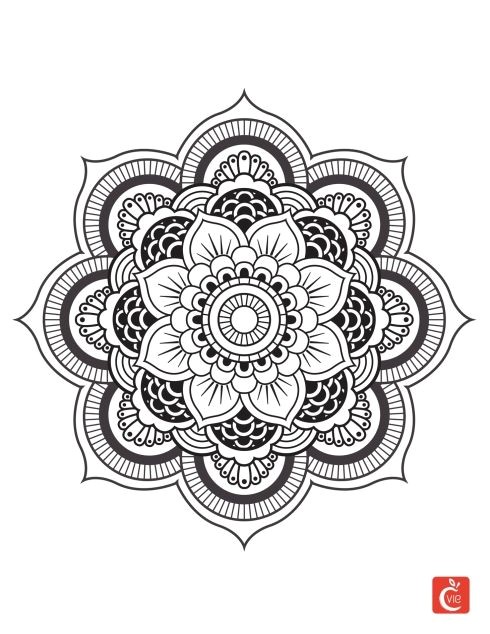 Coloriage Compliqué A Imprimer Gratuit Mandalas origine Et Effets Bénéfiques Pinterest