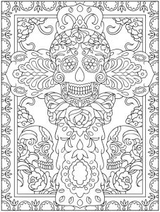 Coloriage Compliqué Adulte 139 Best Coloriage Mortel Images On Pinterest