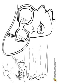 Coloriage De Belle Fée A Imprimer 143 Best Coloriages Vacances D été Images On Pinterest