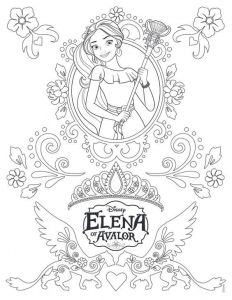 Coloriage De Elena D Avalor 52 Best Coloriage Elena D Avalor Images On Pinterest