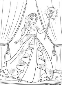 Coloriage De Elena D Avalor Princess Elena Of Avalor Colouring Page Motiváci³