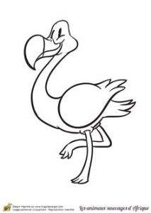 Coloriage De Flamant Rose Dessin Colorier D Un Renard tout Joyeux Qui Se Prom¨ne