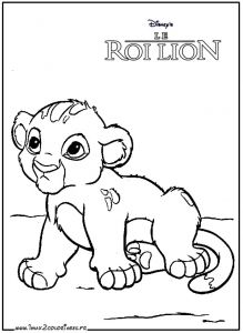 Coloriage De La Garde Du Roi Lion A Imprimer Dessins Gratuits   Colorier Coloriage Le Roi Lion   Imprimer