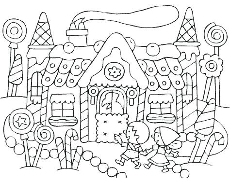 Coloriage De La Maison D Hansel Et Gretel Coloriage Hansel Et Gretel Coloriages Maison – Fashionzenfo
