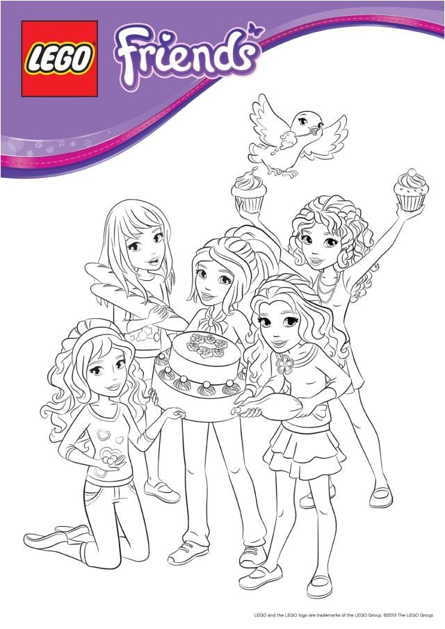 Coloriage De Lego Friends Livi Lego Friends Képek és KifestÅk Sz­nezÅk Pinterest
