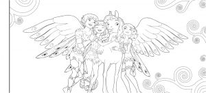 Coloriage De Mia Et Moi A Imprimer Gratuit Belle Coloriage En Ligne Mia Et Moi
