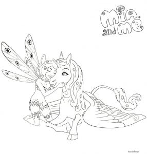 Coloriage De Mia Et Moi A Imprimer Gratuit Belle Coloriage En Ligne Mia Et Moi