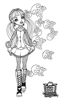 Coloriage De Monster High à Imprimer Draculaura 22 Best Monster High Images On Pinterest