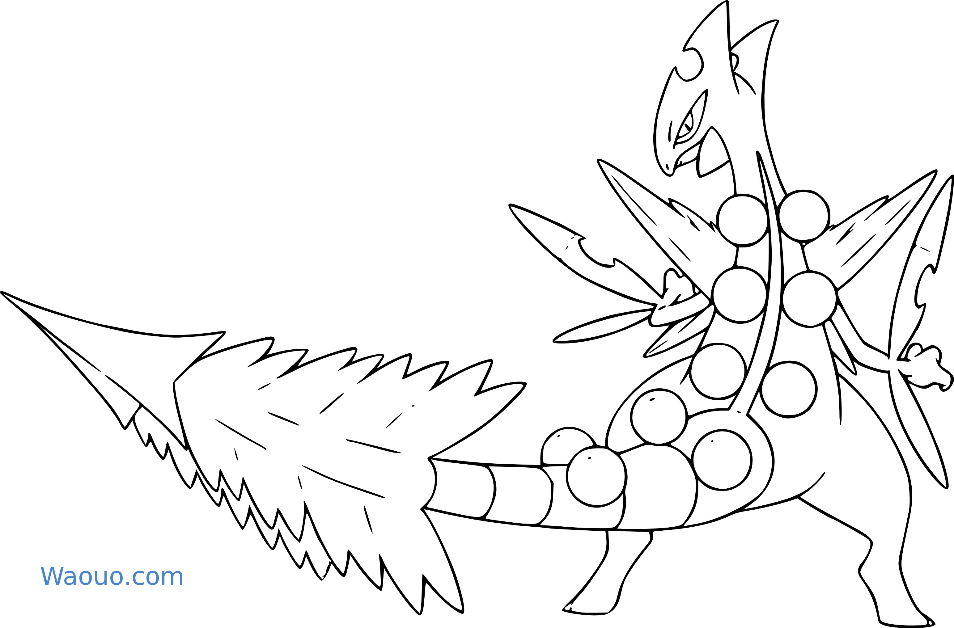 Coloriage De Pokémon Ex à Imprimer Luxe Coloriage Pokemon Mega Jungko