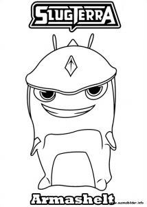 Coloriage De Slugterra Burpy Ausmalbilder Slugterra Armashelt
