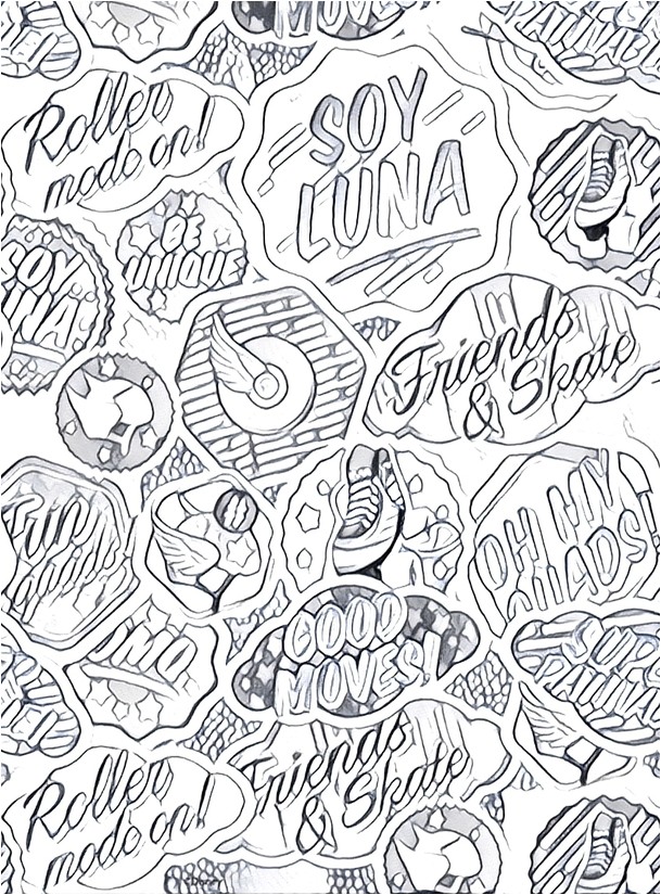 Coloriage De soy Luna Ambre Index Of Coloriages 1007 G