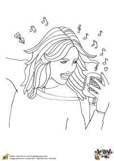 Coloriage De soy Luna Gratuit Pour Imprimer Ce Coloriage Gratuit Violetta Saison 3 Nouvelle Coupe
