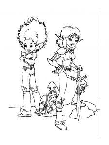 Coloriage Des Minimoys Coloriage Arthur Et Les Minimoys Coloriages Pour Enfants