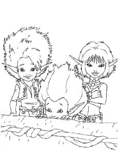 Coloriage Des Minimoys Coloriage Arthur Et Les Minimoys Imprimer Gratuitement
