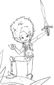 Coloriage Des Minimoys La Princesse De Arthur Et Les Minimoys Coloriage Az Coloriage