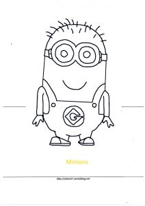Coloriage Des Minions à Imprimer Unique Dessin Colorier Des Minions – Mademoiselleosaki