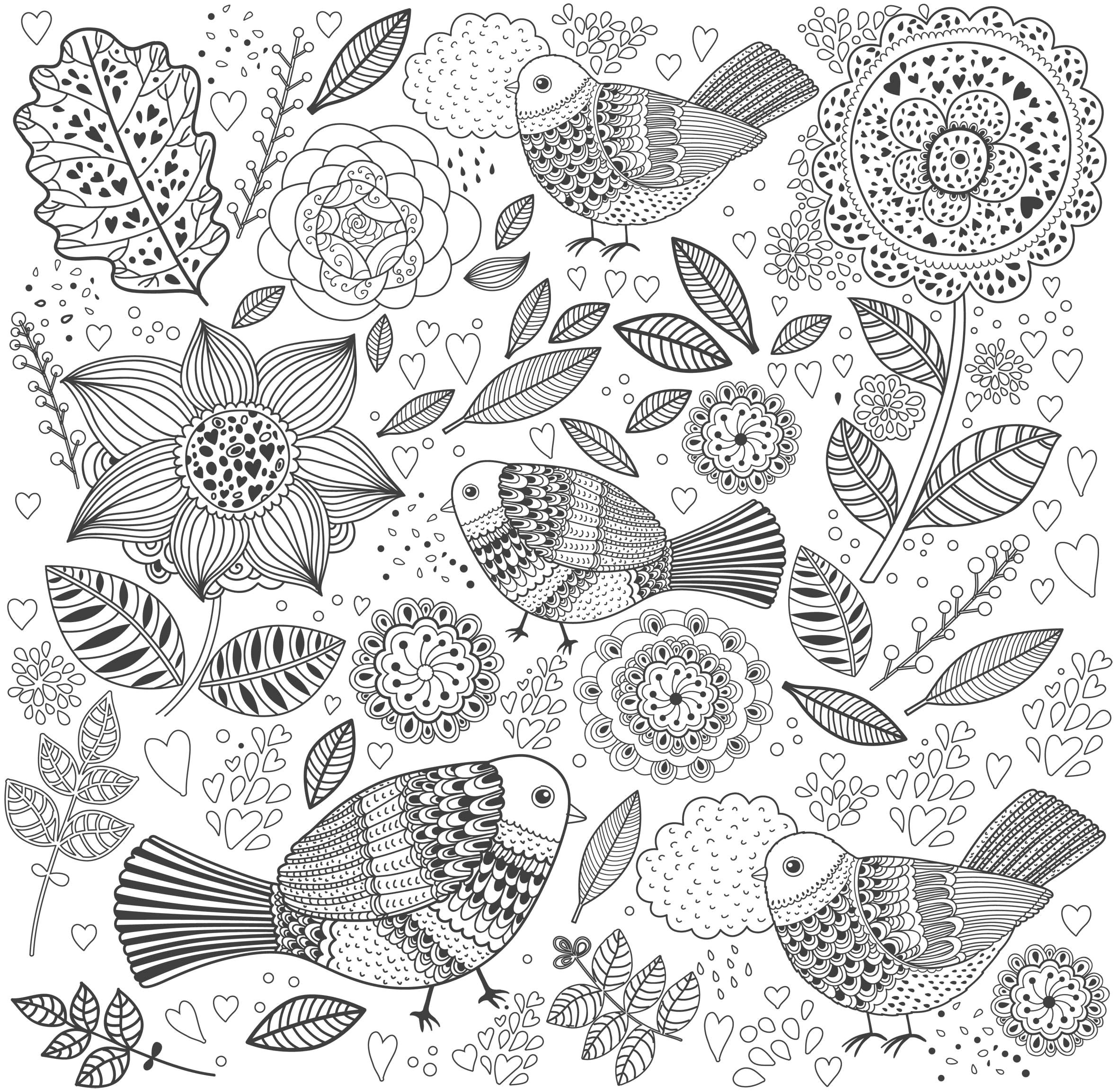 Coloriage Destressant Gratuit Des Coloriages Anti Stress En Printable Gratuit