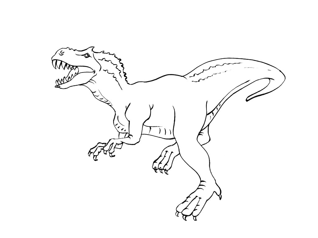 Coloriage Dinosaure à Imprimer Coloriage Dinosaure Les Beaux Dessins De Animaux   Imprimer Et