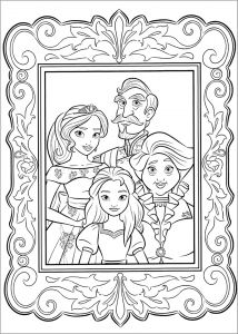 Coloriage Disney Elena D Avalor Elena Avalor to for Free Elena Avalor Coloring Pages