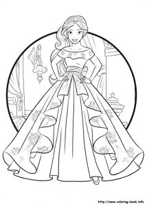 Coloriage Disney Elena D Avalor Elena Of Avalor Coloring Pages On Coloring Bookfo