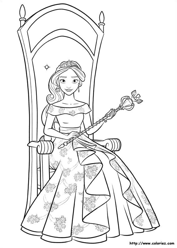 Coloriage Disney Elena D Avalor Princess Elena Of Avalor Colouring Page Elena Of Avalor