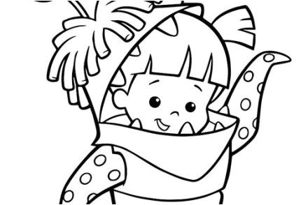 Coloriage Disney Monstre Et Compagnie â Coloriage Disney   Imprimer