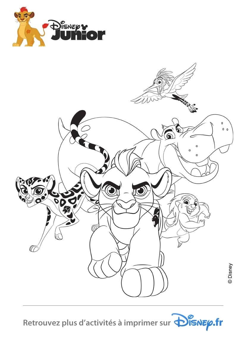 Coloriage En Ligne Garde Du Roi Lion Nice Coloriage 26 Le Roi Lion toise Sketch Coloring Paper