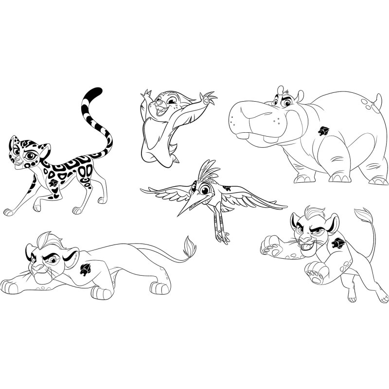 Coloriage En Ligne Garde Du Roi Lion Nice Coloriage 26 Le Roi Lion toise Sketch Coloring Paper