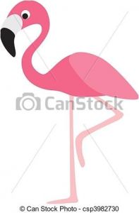 Coloriage Flamant Rose Imprimé Inspiration Till Ett Gosedjur Flamingo Clip Art