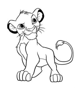 Coloriage Gratuit A Imprimer La Garde Du Roi Lion Le Roi Lion En Meilleur De Disney Coloriages Roi Lion