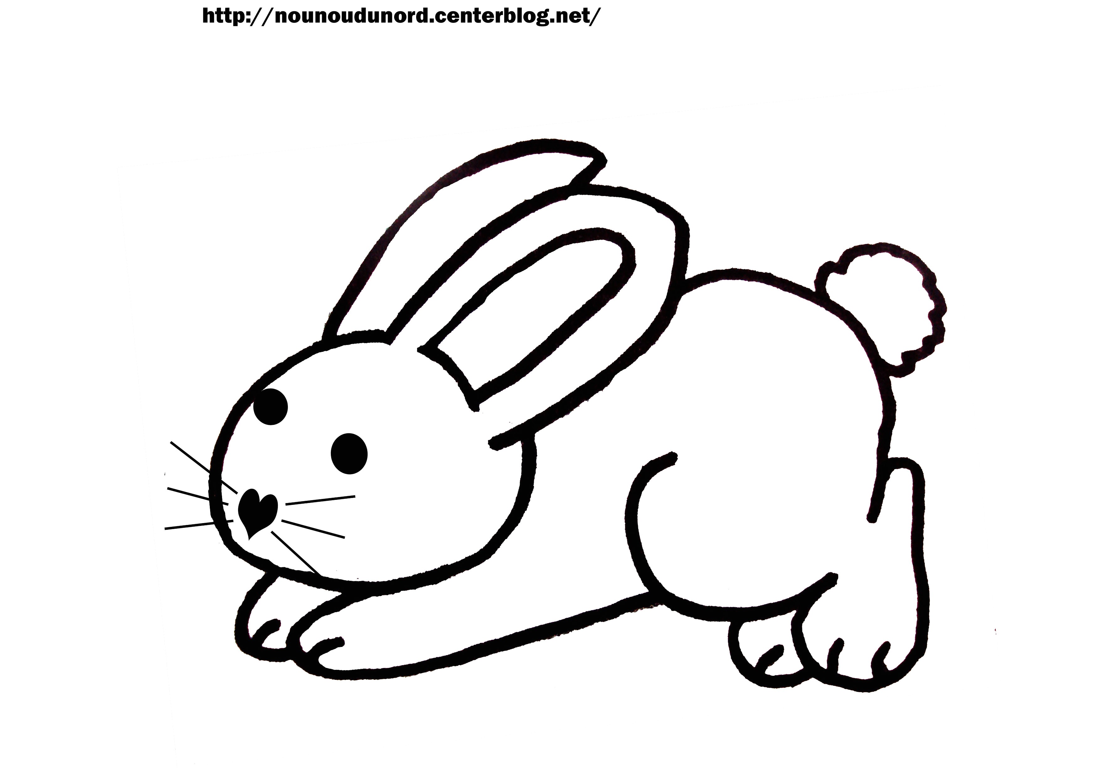 Coloriage Gratuit à Imprimer Lapin De Paques élégant Dessin A Colorier En Ligne Lapin – Mademoiselleosaki