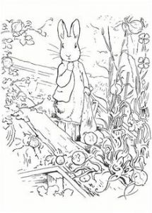 Coloriage Gratuit à Imprimer Pierre Lapin Peter Rabbit Coloring Page Peter Rabbit