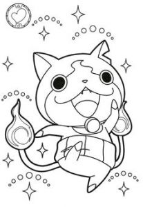 Coloriage Gratuit De Yo Kai Watch 34 Best Yo Kai Watch Party Yokai Images On Pinterest