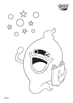 Coloriage Gratuit De Yo Kai Watch Watch Yo Kai Coloring Pages Sketch Coloring Page Yo