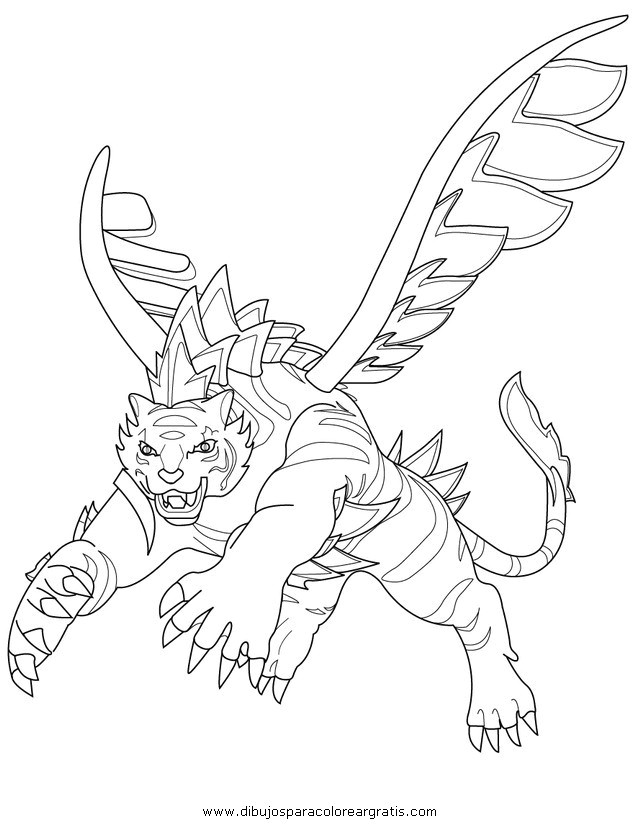 Coloriage Gratuit Invizimals 48 Dessins De Coloriage Invizimals   Imprimer