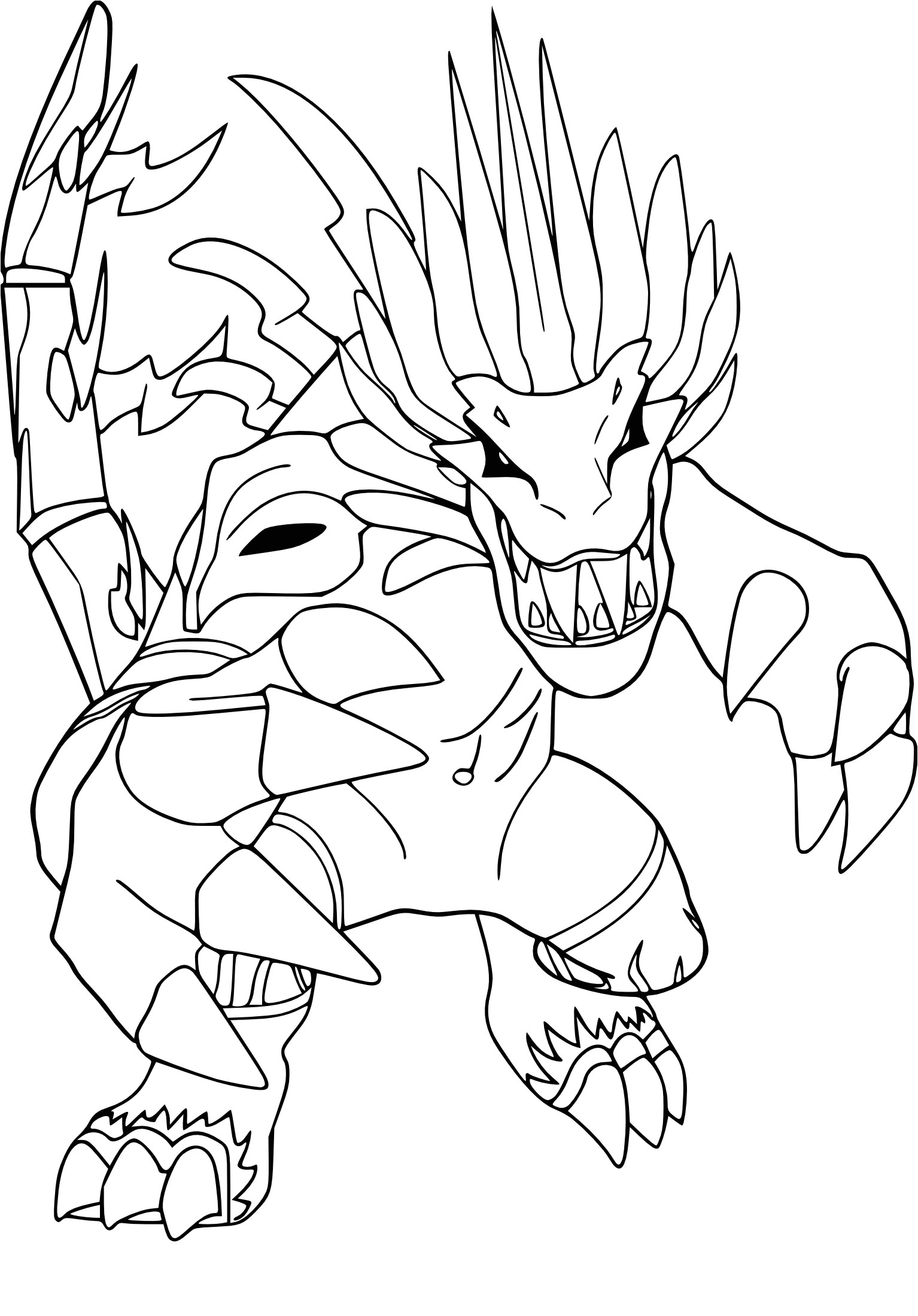 Coloriage Gratuit Invizimals Coloriage Invizimals Gratuit   Imprimer