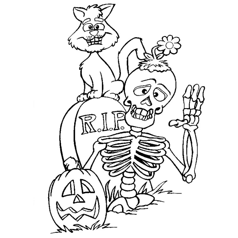 Coloriage Halloween A Imprimer Qui Fait Peur Gratuit Dessin Qui Fait Peur Az Coloriage