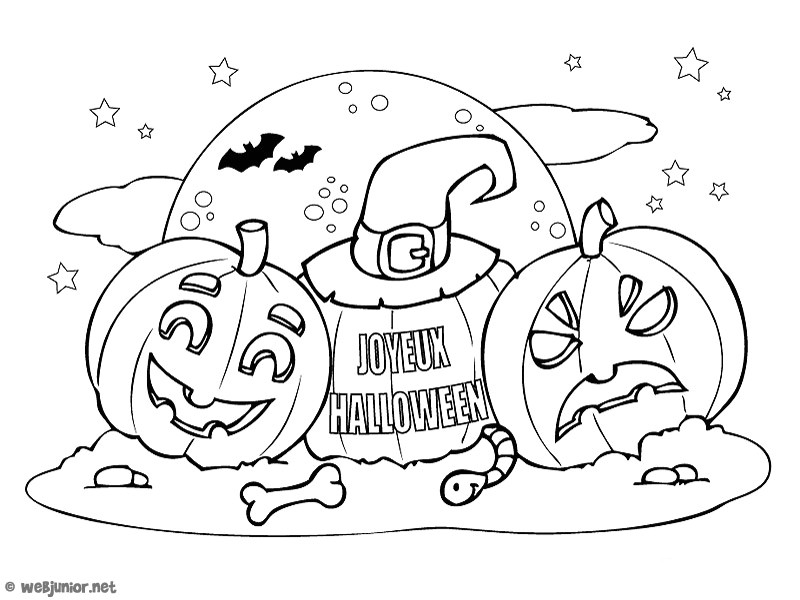 Coloriage Halloween A Imprimer Qui Fait Tres Peur Dessin Qui Fait Peur Az Coloriage