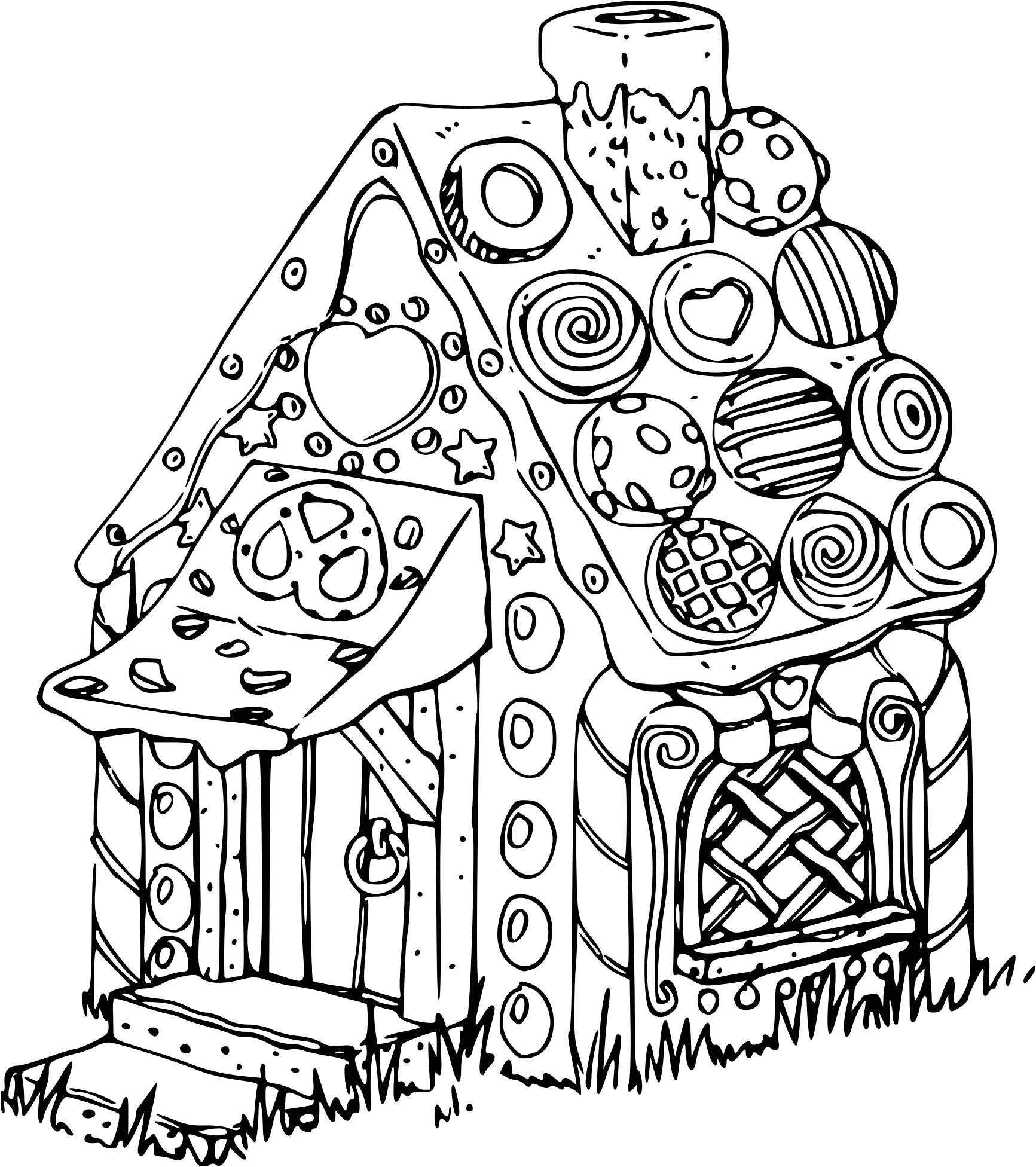 Coloriage Hansel Et Gretel En Ligne Coloriage Maison Imprimer Perfect Coloriages De Mais Coloriage